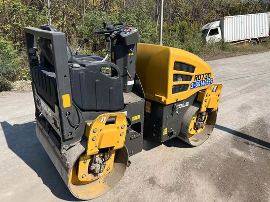 3 toneladas Vibração Roller de estrada de segunda mão, usado SDLG RD730 Vibrating Roller Compactor para equipamentos pesados