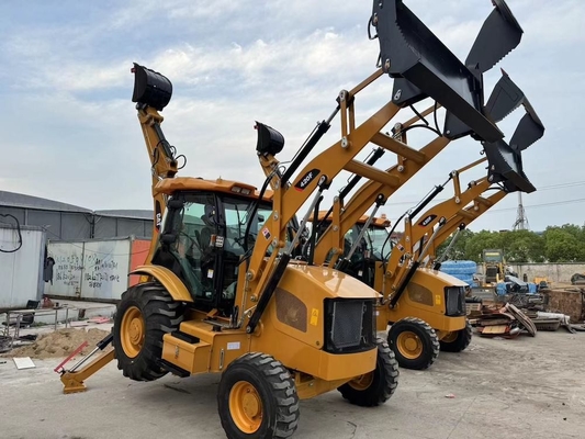 Máquina hidráulica de segunda mão CAT Caterpillar 420F Carregador de retroescavadeira