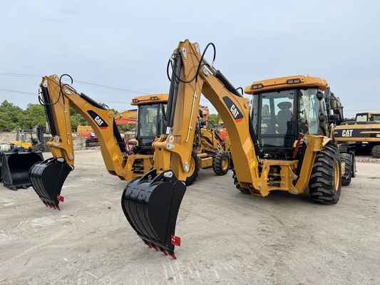Máquina hidráulica de segunda mão CAT Caterpillar 420F Carregador de retroescavadeira