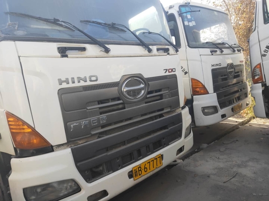 Caminhão de mistura de betão em segunda mão GAC Hino 6x4 350HP Caminhão de mistura de betão usado