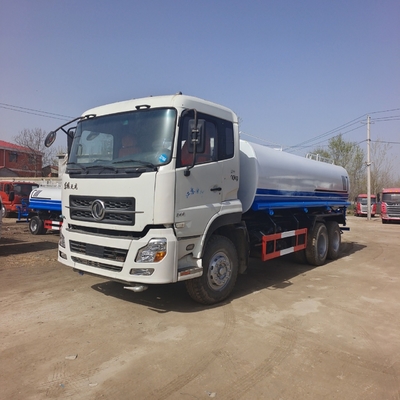 20 m3 245 cv de segunda mão Kinland Dongfeng 6x4 Sprinkler Caminhão de tanque de água Caminhão de tanque de água usado