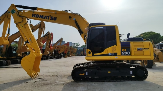 20 toneladas original japonês usado Komatsu PC200-8 escavadeira hidráulica