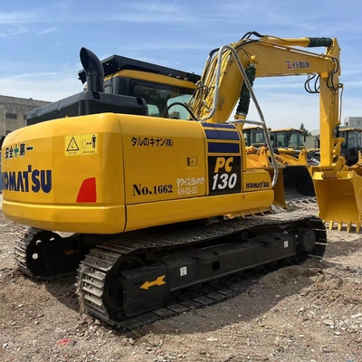 Excavadora original japonesa usada Komatsu PC130-7 Excavadora de segunda mão para venda