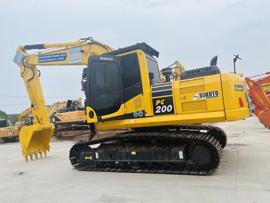 PC200-8 20 toneladas Excavadora hidráulica de retroescavadeira usada Original Japão