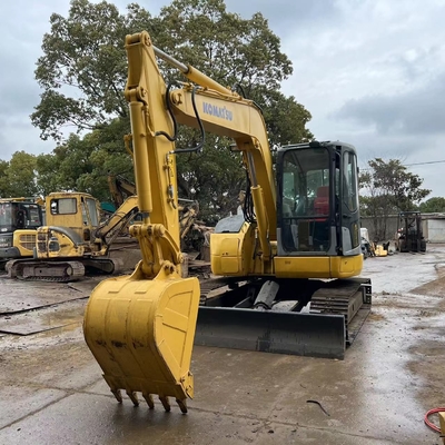 7 toneladas Usado Komatsu PC78US Excavator de segunda mão Komatsu Crawler Excavator Máquinas de construção