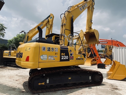 Excavadora Komatsu PC220-8 100% original e usada Excavadora PC200/PC220/PC300