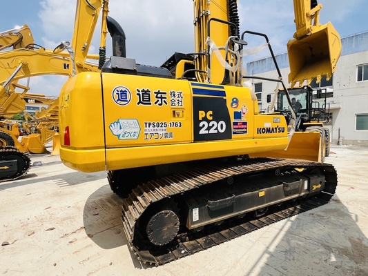 Excavadora Komatsu PC220-8 100% original e usada Excavadora PC200/PC220/PC300