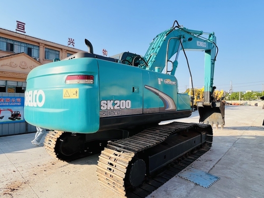 Kobelco SK200-8 Excavadora de Escavação Hidráulica Usada 20 Tonadas Excavadora Backhoe