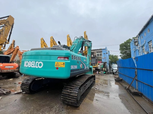 Original 80% novo Kobelco SK200-8 Excavadora Hidráulica Excavadora Usada SK200-8 SK200-7 SK220-8