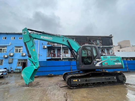 Original 80% novo Kobelco SK200-8 Excavadora Hidráulica Excavadora Usada SK200-8 SK200-7 SK220-8