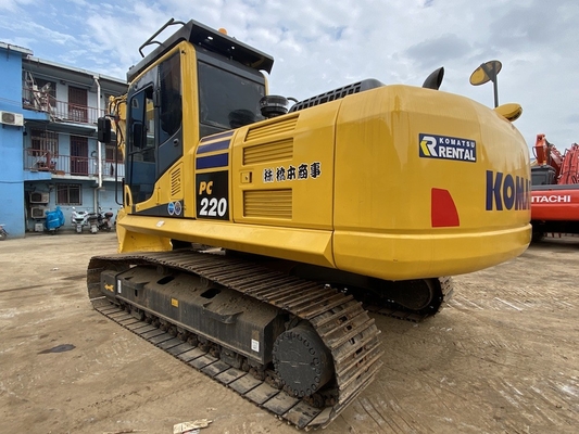 Japão Fabricado Em Segunda Mão Komatsu PC220-8 Excavadora Hidráulica 22 toneladas Excavadora Usada Komatsu Digger