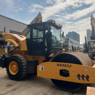 14 Ton Used XCMG XS143J Road Roller Second Hand Single Steel Vibratory Roller