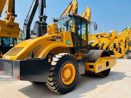 14 Ton Used XCMG XS143J Road Roller Second Hand Single Steel Vibratory Roller