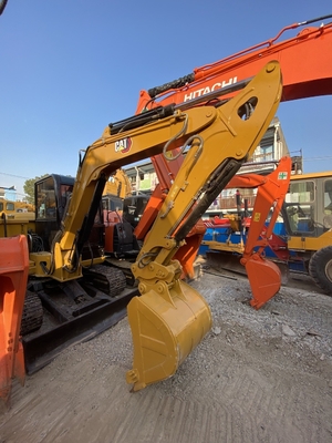 Excavadora Caterpillar de segunda mão Origem Japão Excavadora usada CAT 306E2 Crawler 6 toneladas Máquinas de construção