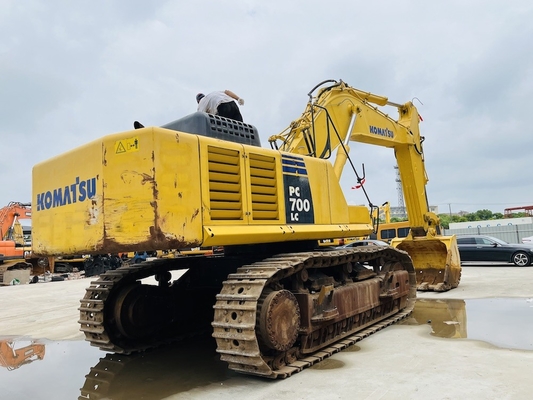 Japão Feito Usado Komatsu PC700LC-8 PC700-8 Excavadora Hidráulica Excavadora Usada de 70 toneladas Excavadora Backhoe