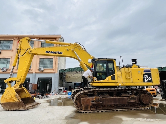 Japão Feito Usado Komatsu PC700LC-8 PC700-8 Excavadora Hidráulica Excavadora Usada de 70 toneladas Excavadora Backhoe