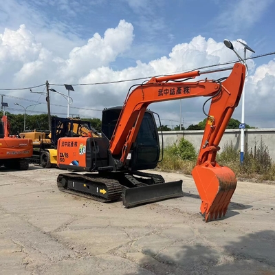 Mini Excavator Hitachi ZX60 Usado Excavator Crawler Usado 6 toneladas Excavator em boas condições