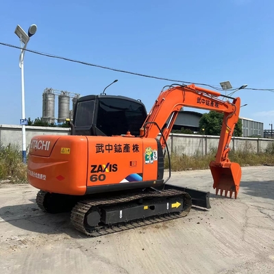 Mini Excavator Hitachi ZX60 Usado Excavator Crawler Usado 6 toneladas Excavator em boas condições