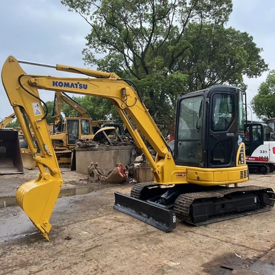 5 toneladas mini escavadeira original usado Komatsu PC55MR-2 PC50MR-2 escavadeira de rastreamento escavadeira de segunda mão máquinas de construção