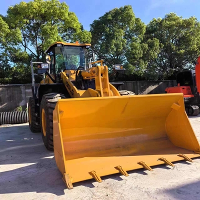 17 toneladas Carregador de rodas usado SDLG LG958L Carregador de segunda mão Carga nominal 5 toneladas Marca chinesa em boas condições