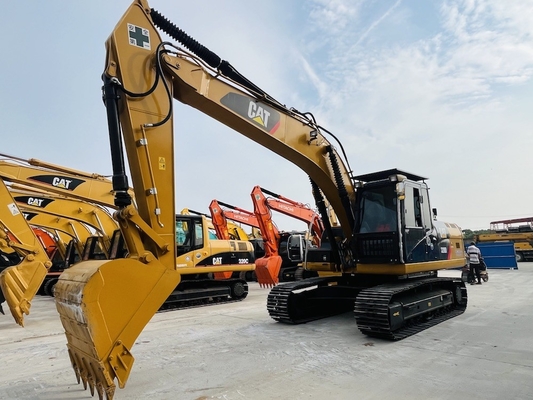 100% Japão Fabricado Usado CAT 320D2 Excavadora Caterpillar de segunda mão Excavadora hidráulica 1CBM Capacidade do balde