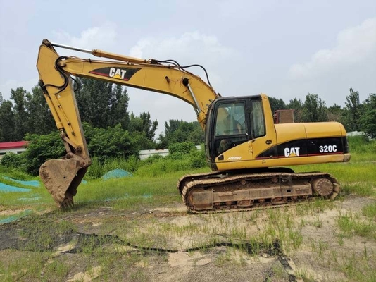 Excavadora CAT 320C de segunda mão de 20 toneladas com motor CAT 3066ATAAC