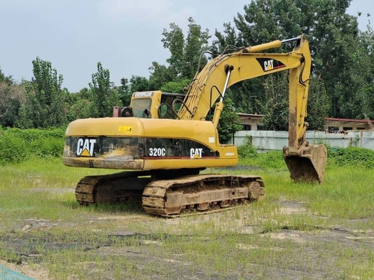 Excavadora CAT 320C de segunda mão de 20 toneladas com motor CAT 3066ATAAC