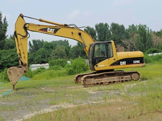 Excavadora CAT 320C de segunda mão de 20 toneladas com motor CAT 3066ATAAC