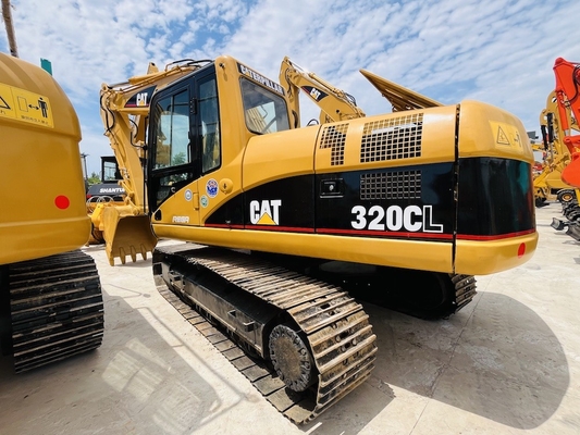 Japão Original CAT 320CL Excavadora hidráulica de segunda mão 20 toneladas Excavadora CAT usada 1m3 1CBM Excavadora de lagarta
