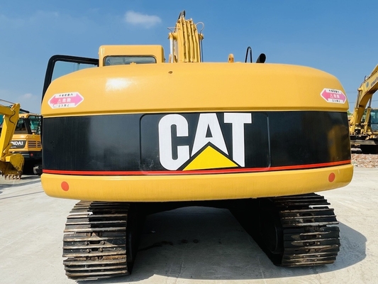 CAT 320C Excavadora crawler de segunda mão com profundidade máxima de escavação de 6550 mm e modelo de motor CAT 3066
