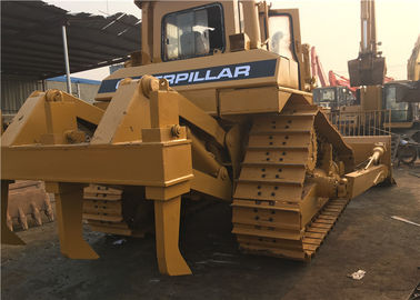 Escavadoras da mão do CAT D7H segundo com estripador, equipamento movente de terra do ano 2012 