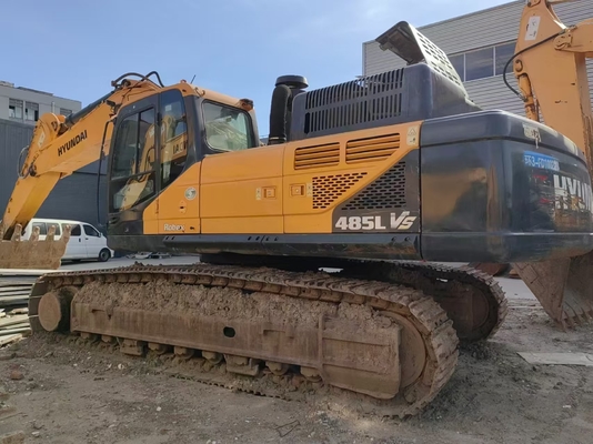 48 Ton Original Second Hand Hyundai R485LVS Crawler Excavator Used Hyundai Digger For Sale