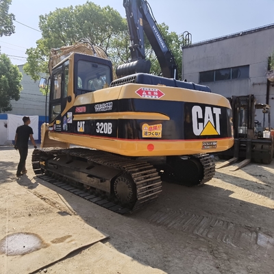 Excavadora de segunda mão original CAT 320B, Caterpillar Usada Excavadora de 20 toneladas com motor CAT 3066T