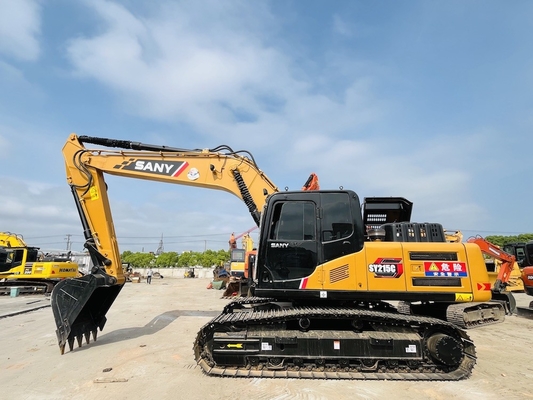 Excavadora de segunda mão de 21 toneladas Sany SY215C Usada Excavadora hidráulica 1CBM Capacidade de balde