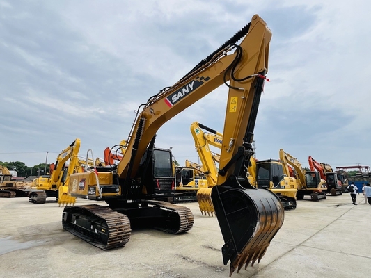 90% Novo Sany SY215C Excavador Hidráulico Usado Excavador de 21 toneladas