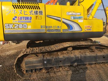 Japão Kobelco SK200 Mini escavadeira segunda mão, 20 toneladas Usada escavadeira SK200-8