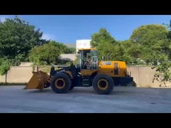 17 toneladas Carregador de rodas usado SDLG LG958L Carregador de segunda mão Carga nominal 5 toneladas