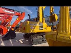 20 toneladas 100% de segunda mão Komatsu PC200-8 Excavadora de rastreador Excavadora usada Original Japão