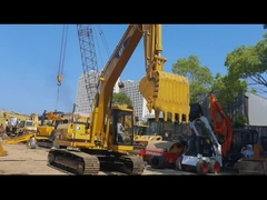 CAT 320B Excavadora de segunda mão, Caterpillar Excavadora de rastreamento usada 20 toneladas com CAT 3066T E