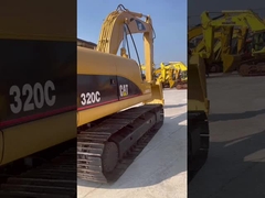 CAT 320C Excavadora crawler de segunda mão com motor CAT 3066