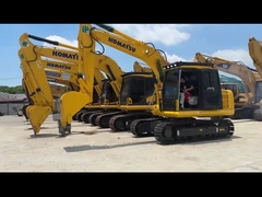 Mini segunda mão Komatsu PC130-7 Excavadora Crawler Com Komatsu SAA4D95LE-3 Motor